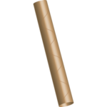 empty cardboard tube