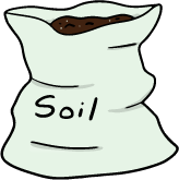 bag of soil